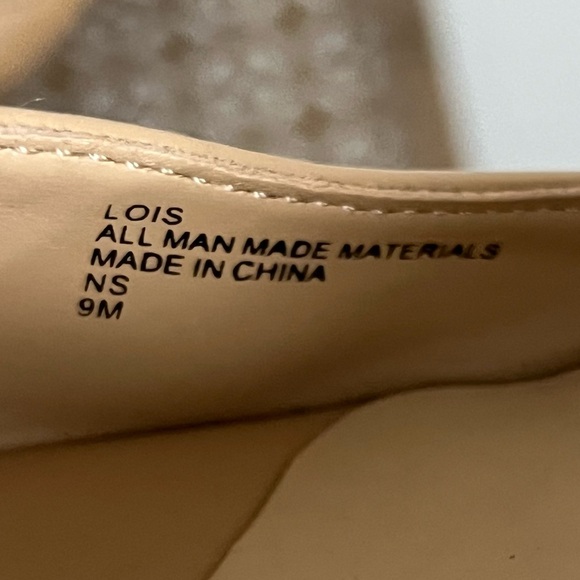 Charles by Charles David Lois Platform Wedge Sandal Beige Size 9 - Picture 2 of 9